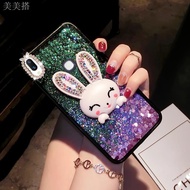 Huawei NOVA4e nova3 Glitter Phone Case 3i 3e Protective Case P20lite Diamond-Studded 5pro Cartoon Stand