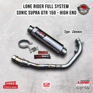 ORIGINAL LONE RIDER High End Sonic Supra GTR 150 - Lone Rider Sonic Supra Racing Exhaust GTR 150