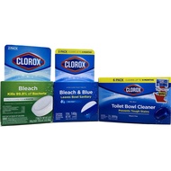 Clorox Automatic Toilet Bowl Bleach Cleaner Bleach Block 2's /Bleach Blue 2's /Tru-Blu 6's