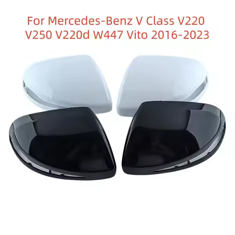 For Mercedes-Benz V Class V220 V250 V220d W447 Vito 2016-2023 Car Rearview Mirror Cover Reverse Mirr