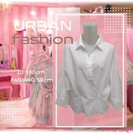 KEMEJA Batwing sleeve crop top/shirt