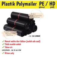 Plastic Packing Obnline Polymailer Unit Olshop 30 cm x 40 cm // Plastic Packing Glue Seal 30x40 cm