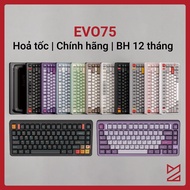Evo75 Keyboard - High quality CNC aluminum mechanical keys - 3-mode wireless connection - RGB LED