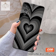 HP Softcase Samsung Galaxy A52 5G / A52s 5G - Rajacase - Samsung A52 5G Case - Love Case Motif - Sam