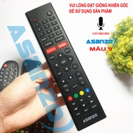 Điều Khiển TV ASANZO Có Giọng Nói [CHÍNH HÃNG] Tặng Pin - Remote Tivi ASANZO micro