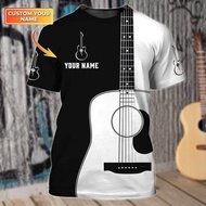 KAOS 3D GITAR printing keren dan modis bisa pakai nama