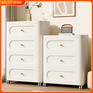 Salvo L46-56cm Drawer Storage Cabinet Transparent Movable Wardrobe Large Capacity High-end Thickened