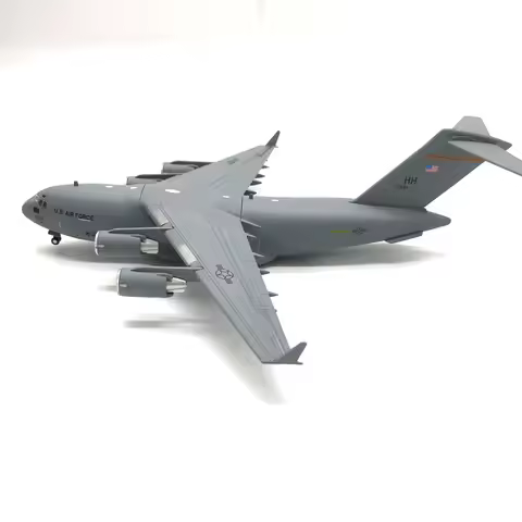 Diecast Alloy Aircraft Aviation C-17 Transport Globemaster III 1:200 Aircraft Model With Display Sta