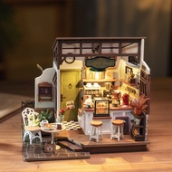 Rolife Miniature House DIY Coffee Shop Dessert Shop Bookshop Building Toy Hobby