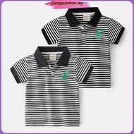 2-piece set Tshirt Budak Lelaki Baby boy clothes children's polo shirt set 0-5 years old boy short-s