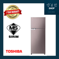 [Delivery By Seller Only Klang Valley] Toshiba Refrigerator GR-H52MBZ (FS) (N) 520L INVERTER 2-Doors Fridge Refrigerator Peti Sejuk 电冰箱 冰箱