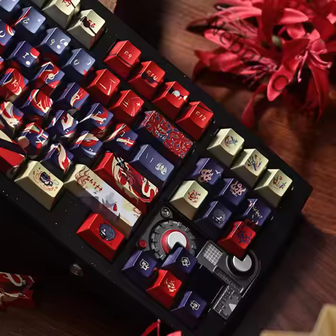 Honkai: Star Rail Blade Cosplay Anime PBT Keyboard Cap Kforce Front Light Transmission Original Keyc
