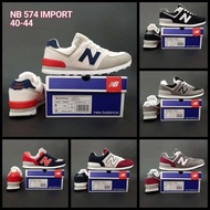 SEPATU NEW BALANCE 574 BLACK WHITE | SEPATU SNEAKER NB 574 HITAM PUTIH