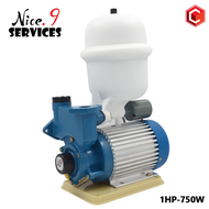 Booster Water Pump EVERGUSH  Nice 9 1hp Auto Booster Pump 1HP-750W