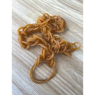 Yellow rubber band 1 ounce @6400/ 100gr rubber band 1 ounce rubber band shop