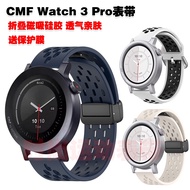 For CMF Watch 3 Pro Strap Silicone Band Wristband CMF Watch 3 Pro Smart watch Screen Protector Film 