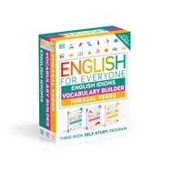 (C221) 9780744081862 ENGLISH FOR EVERYONE (ENGLISH IDIOMS/VOCABULARY BUILDER/PHRASAL VERBS) (BOX SET