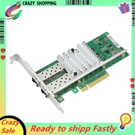X520-DA2 Network Card X520-DA2 10GbE Dual Port SFP Network Card Dual SFP+ Port PCI Express X8 Fiber 