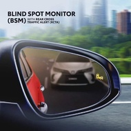 TOYOTA YARIS  NSP151 2018-2020 SIDE MIRROR GLASS WITH BSM (ORIGINAL)