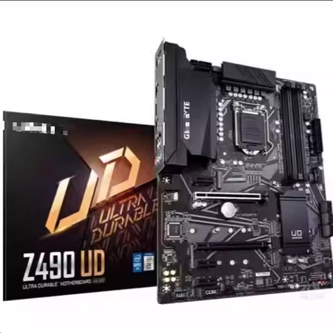 FOR Gigabyte Z490 UD Ultra Durable Full Solid-State Gaming ATX Desktop Motherboard 1200-Pin DDR4