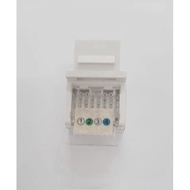 CAT3 RJ11 Keystone Jack Connector telephone RJ11 6P4C 4wire