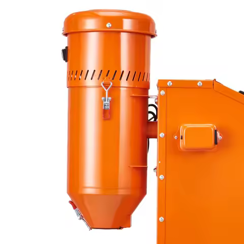 SucceBuy Dust Collection System 1.6-HP Dust Collector Media Reclaimer w/ 1.8 Gal Capacity-Universal 