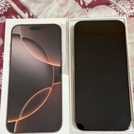 iPhone 16 Pro Max 256GB 沙漠金色
