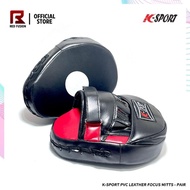 K-Sport PVC Leather Focus Mitts - Pair