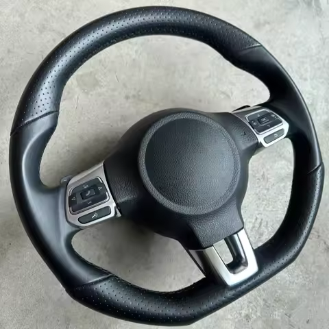 Leather Steering Wheel Assembly For Volkswagen Magotan CC Scirocco Tiguan Sagitar Golf Steering Whee