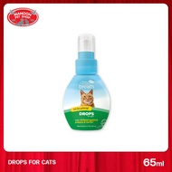 [MANOON] TROPICLEAN Fresh Breath Drops Display (Cat)  2.2 oz (65ml) ผลิตภัณฑ์สำหรับผสมในน้ำดื่ม สูตรเข้มข้น สำหรับแมว ขนาด 65 มล.