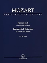 Konzert f r Fagott und Orchester B-Dur KV 191 (186d)