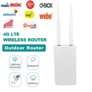 Outdoor 4G LTE WiFi Router Wireless WAN/LAN Port Wifi AP Sim Card Slot wifi Hotspot Waterproof CPE Router Modem