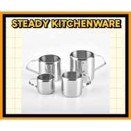 Stainless Steel Milk Jar Barista/Milk Jug For Coffee/Tea Milk Creamer Cafe/Western Restaurant/Kitche