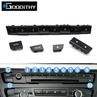 【Worth-Buy】 Car Front Dashboard Console CD Player Digit Switch Button Cover For BMW 3 Series M3 M4 F