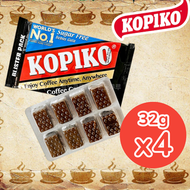 Kopiko無糖咖啡糖(排裝) 32g x 4包