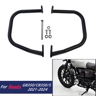 GB350 CB350 RS Crash Bars Engine Guard Frame Bumper For Honda GB CB 350 2021-2024 Motorcycle Highway