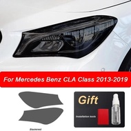 Car Headlight Protective Film Taillight Black Transparent Sticker For Mercedes Benz CLA Class C117 X