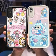 Q-46 New LABUBU Black white Case for Xiaomi Redmi POCO A1 9A M3 A2 Note 8 9T
