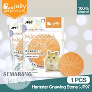 Chew Mineral Stone JOLLY Orange Hamster Gnawing Stone | Rabbit Bite Toy | Chincilla | Rabbit Rabbit 