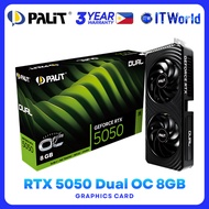 Palit GeForce RTX 5050 Dual OC 8GB GDDR6 Graphics Card NE65050S19P1-GB2070D itw