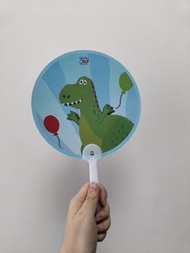 Pixar 彼思 disney 迪士尼 toy story 反斗奇兵 玩具總動員 30週年 手撥扇 深圳 大悦城 開心玩箱 龍龍 Rex 抱抱龍