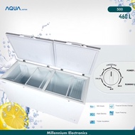 Aqf 500 W Chest Freezer Box 500 L Lemari Pembeku 500 Liter