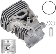 47MM 455 460 Cylinder Piston Kit Replacement for Husqvarna 455 Rancher 455E 460 Rancher