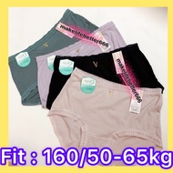 *Ready Stock* Code: F5 - Women Panties l underwear l seluar dalam l小V内裤 (160/50-65kg, Max: 98cm)