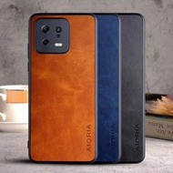 Case for Xiaomi 13 Xiaomi 13 Pro coque Luxury Vintage leather Skin cover funda for xiaomi 13 pro case capa