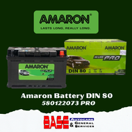 Amaron Battery DIN 80 - 580122073 PRO (2 Years Warranty)