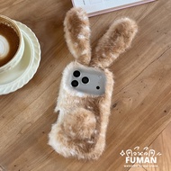 Cute Deer Dot Plush Rabbit Phone Case For Realme 11 11X 10T 10 9 8 Pro Plus 9i 7i 7 Pro Plus + Globa