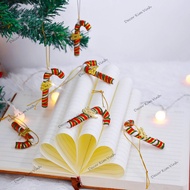 Christmas Tree Decoration Accessories, Set of 6 Striped Sticks GAY02