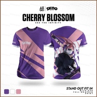 PS2 SK8 the Infinity Extra Part MIYA Shadow Cherry blossom Joe T-shirt anime short sleeve top SP2