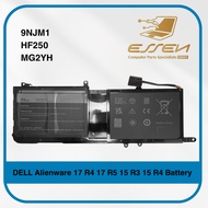 DELL 9NJM1 HF250 MG2YH for Alienware 17 R4 17 R5 15 R3 15 R4 Battery
